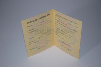 Свидетельство о Браке 1983г РСФСР в Екатеринбурге