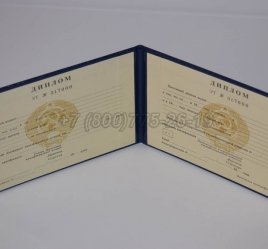 Диплом Техникума Украинской ССР в Екатеринбурге