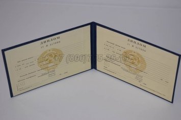 Диплом Техникума Украинской ССР в Екатеринбурге