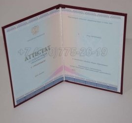 Аттестат За 11 Класс 2021г Золото СпецБланк в Екатеринбурге