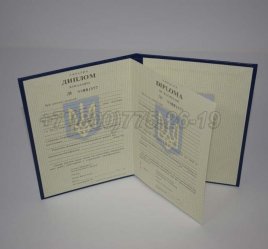 Диплом Бакалавра Украины 1996г в Екатеринбурге