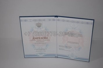 Диплом Техникума 2018г ГОЗНАК в Екатеринбурге