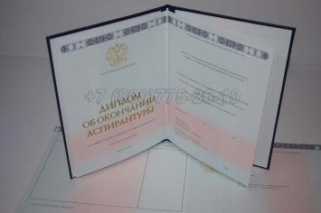 Диплом Аспирантуры 2023г в Екатеринбурге