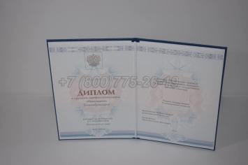 Диплом Техникума 2025г ГОЗНАК в Екатеринбурге
