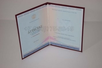 Аттестат За 11 Класс 2018г Золото СпецБланк в Екатеринбурге